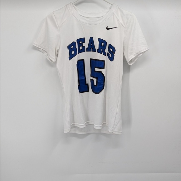 Nike Tops - Nikes women’s size small Petite white, and‎ blue bears Shirt Number 15